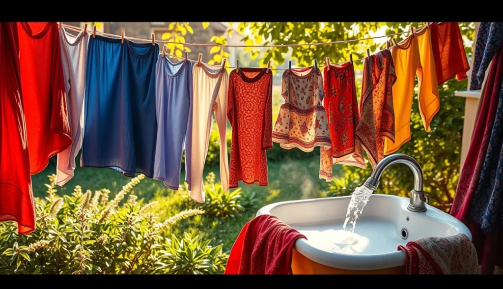 Aprenda a lavar roupas coloridas sem desbotar 4