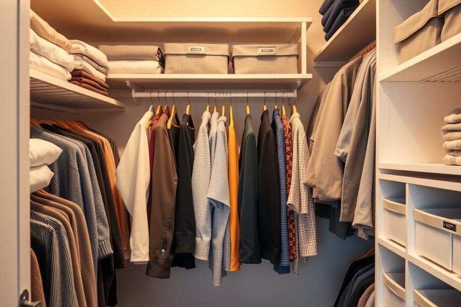 Como organizar guarda roupa pequeno e ganhar espaço