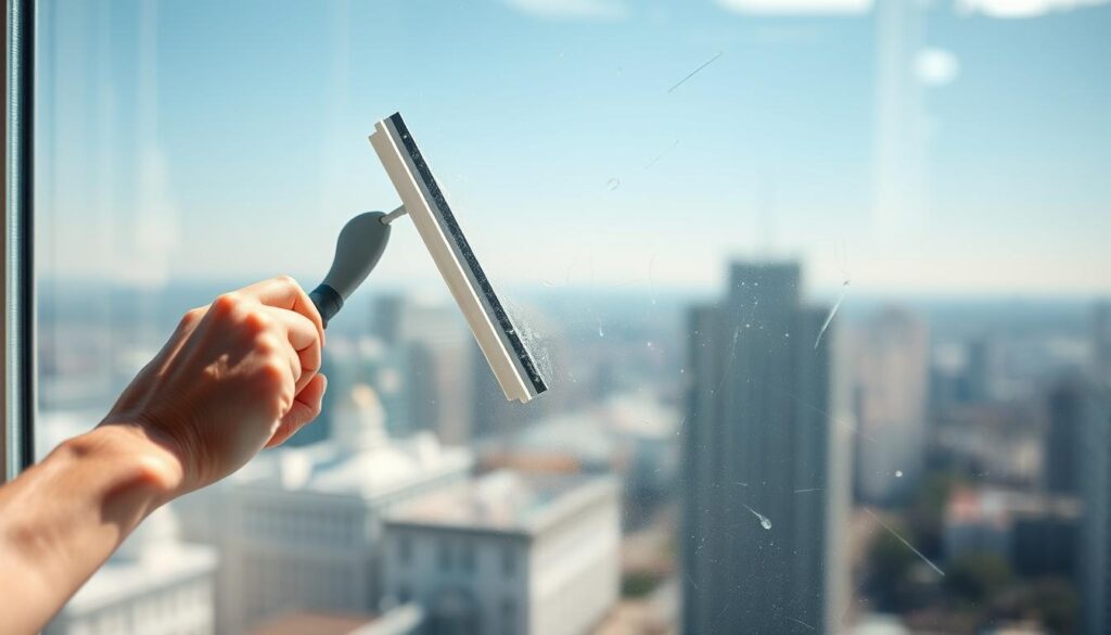 limpeza de vidros