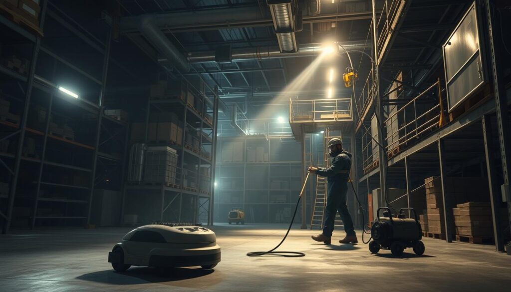 técnicas avançadas para áreas de difícil acesso